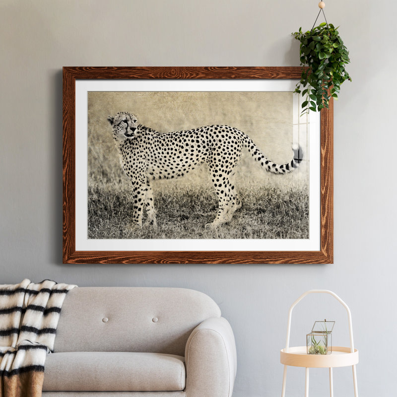 Camouflage - Photographie avec cadre photo, Cadre en érable, H 37,5 po x l 27,5 po x P 1,5 po