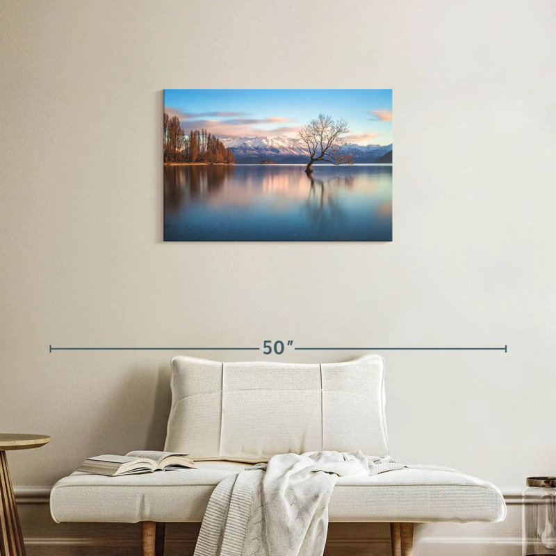 Alvord, célèbre arbre du lac Wanaka, H 20 po x l 30 po