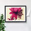 Blooming Flower - Single Picture Frame Print-146450138-146450137