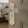 Zinc Alloy Dual Latch Door Handle Front Back Lever Lock With Keys
