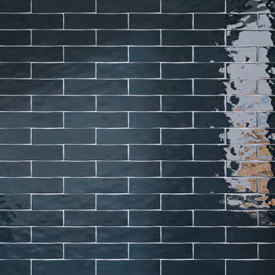 Kezma 3" x 12" Ceramic Subway Wall Tile