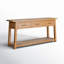 Console en bois massif 64 po Dunkirk