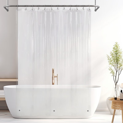 Waterproof Lightweight PEVA Single Shower Curtain Liner