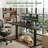 Electric Standing Desk With Flip-up Cable Management