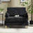 Chenille Upholstered Convertible Chair-87112324