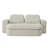 Modern Floor Sofa with 2 Pillows-117534284