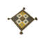 Tapis tribal multicolore Indo Gabbeh multicolore 1 pi 5 po x 1 pi 5 po