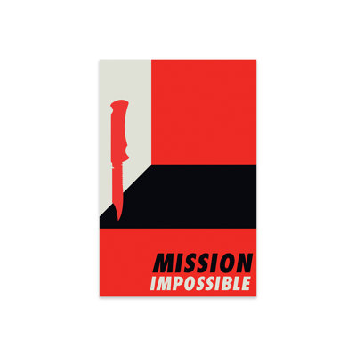 Mission Impossible  No Frame Painting
