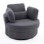 Swivel Armchair with Footstool-262025176