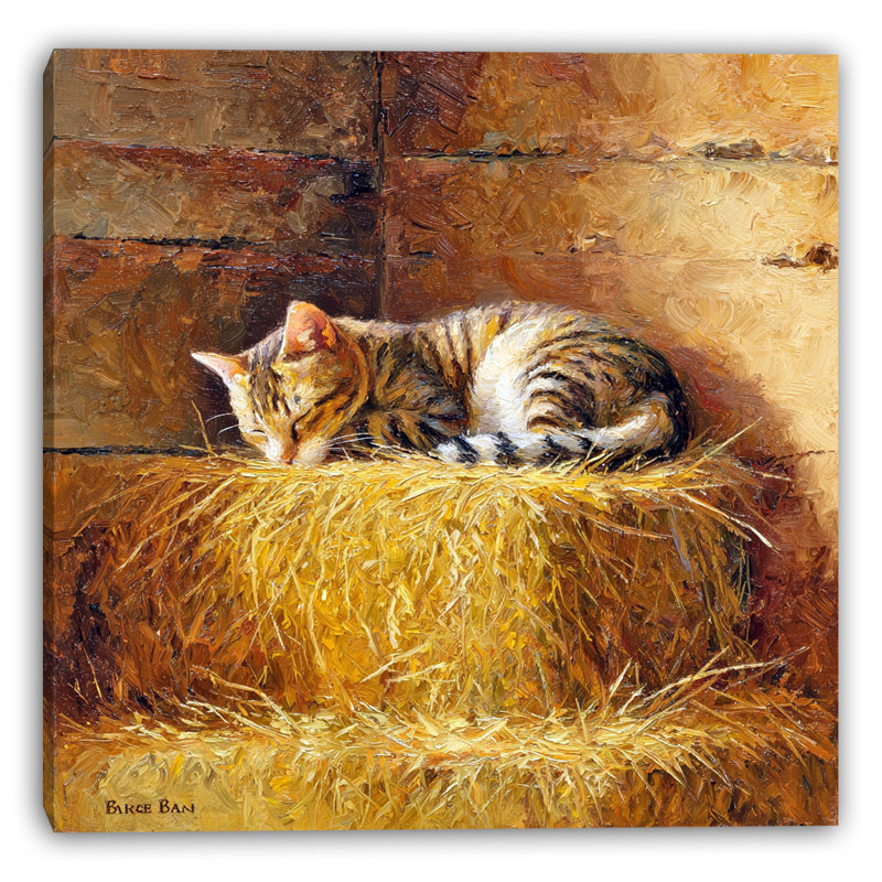 Art mural sur toile Hayloft Dreams, H 30 po x l 30 po