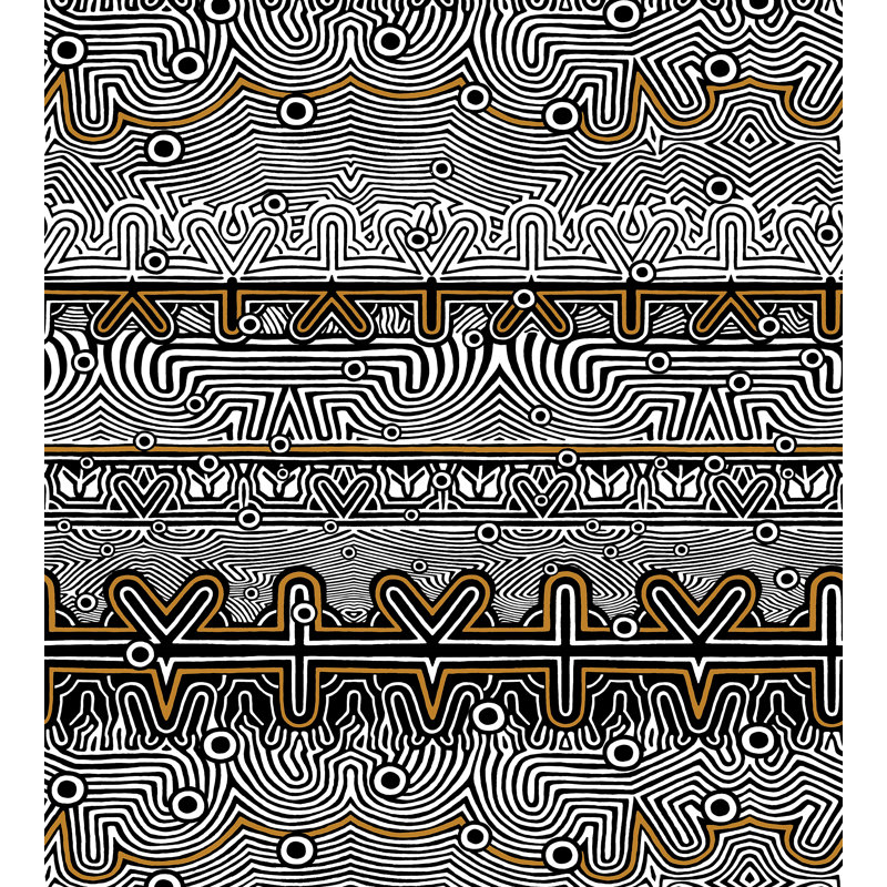 Pop Rock Geometric Wallpaper Double Roll, Cuivre