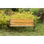 Banc de parc en acier et bois massif Kambrya