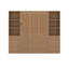 Grand lit escamotable avec tablettes et armoires