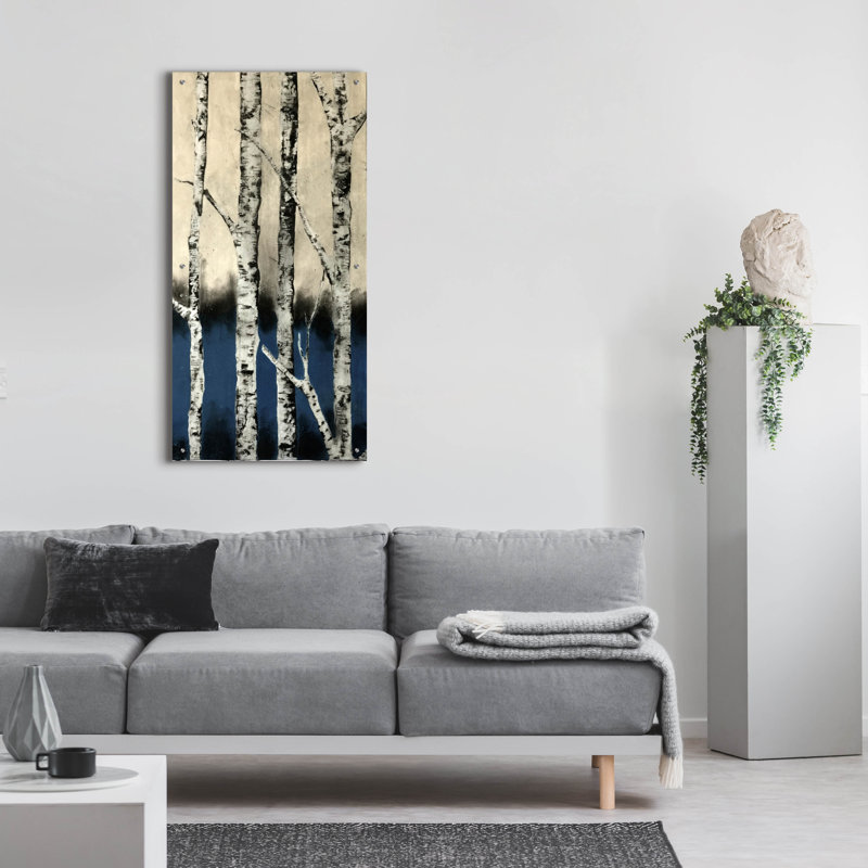 «Winter Birch» par LovIsArt, H 48 po x l 24 po