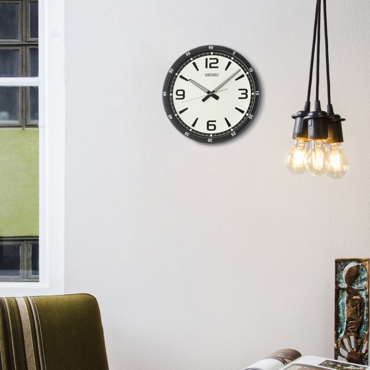 Seiko Shi Dial Wall Clock | Wayfair