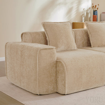 Ottoman Velvet-Light Camel