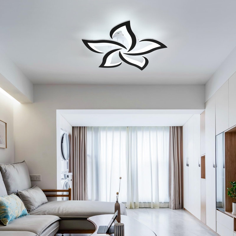 Camello 5-Light 60cm Led Flush Mount Ceiling Light