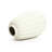 23-Inch White MgO Fluted Rustic Decorative Vase for Home Decor