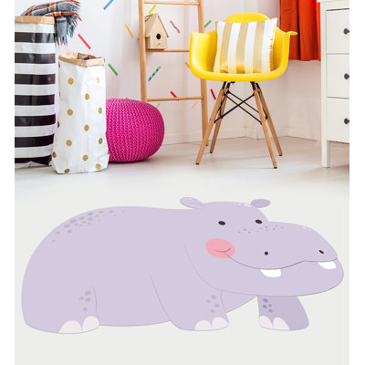Vinyl Machine Printed 100cm X 160cm Area Rug