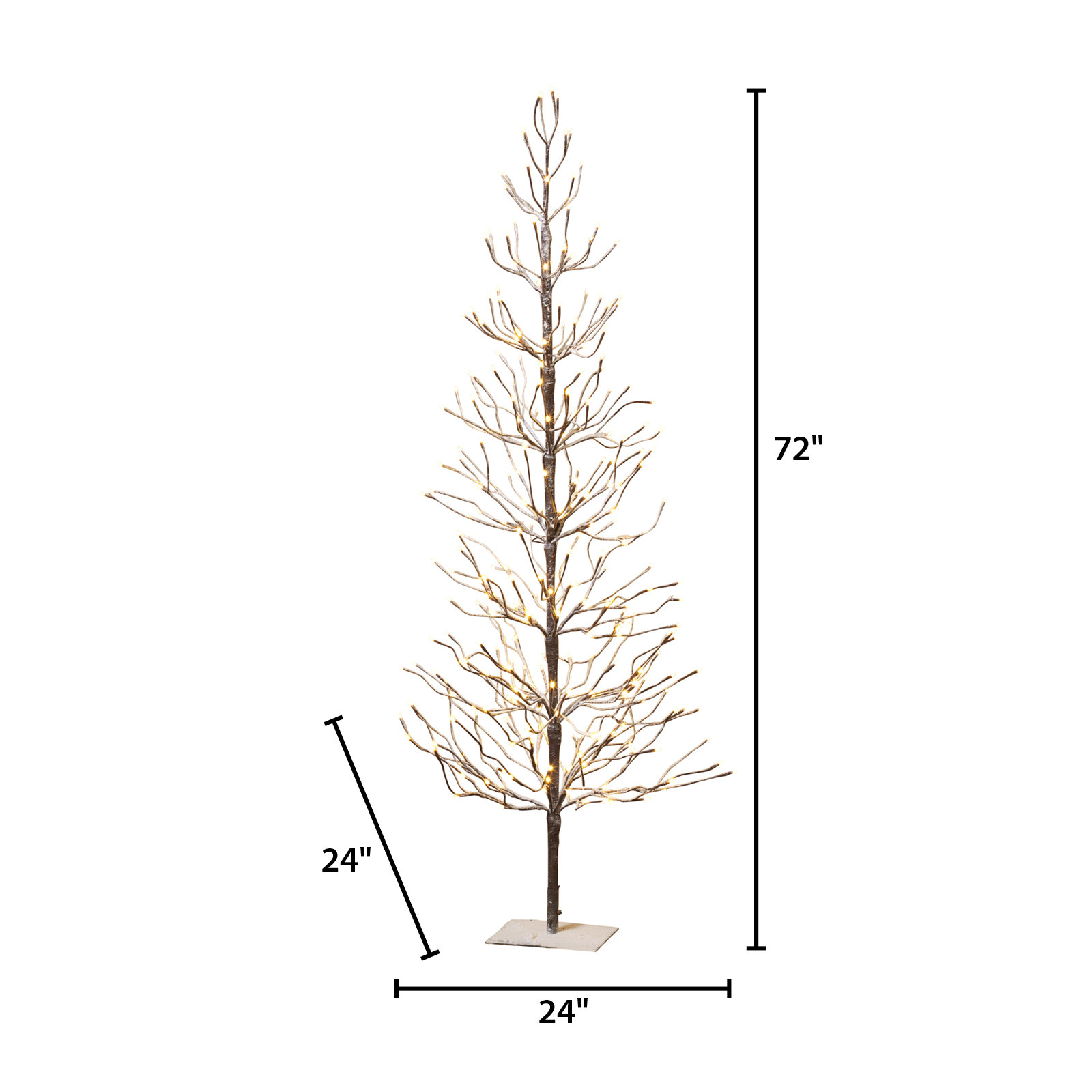 Daigre 72'' Lighted Trees & Branches