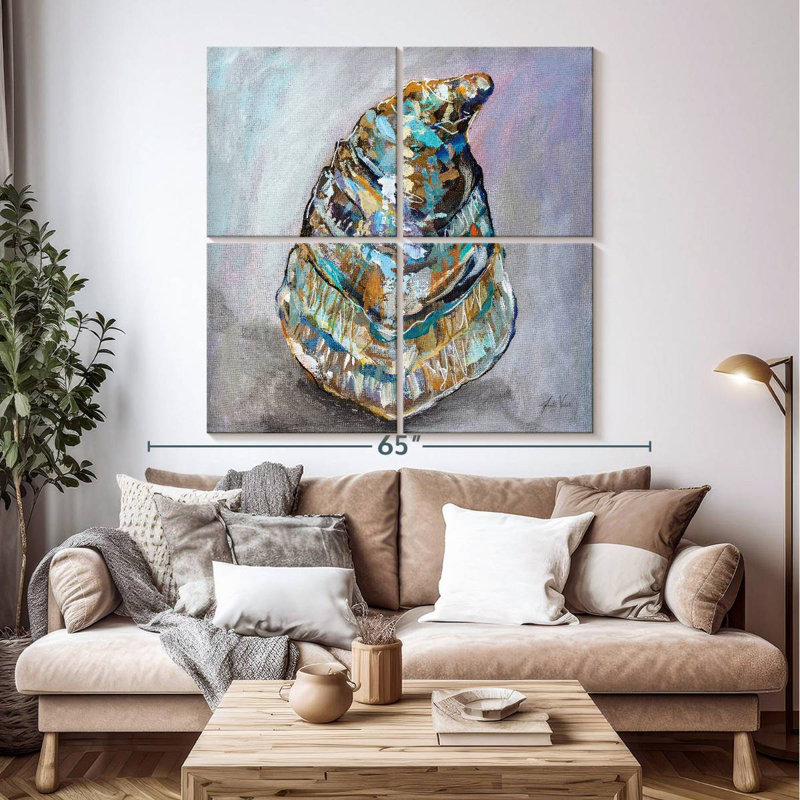 Brampt Watermark, 50" H x 50" W