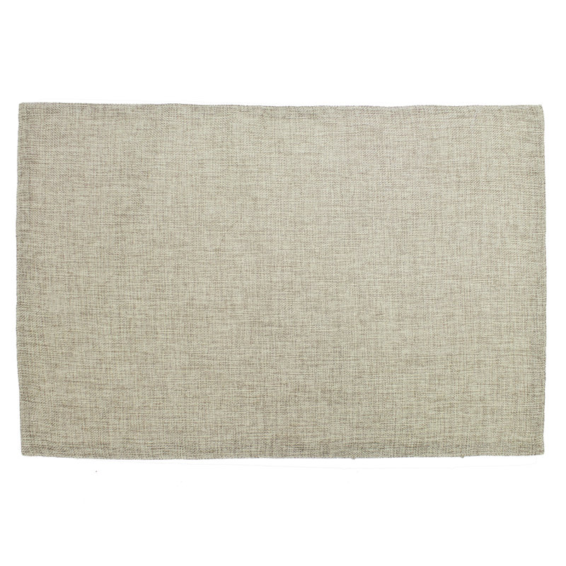 Polyester Rectangle Placemat, Natural