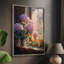 Reproduction encadrée FLORAL Series DCCLxxxx - bois massif-614213069