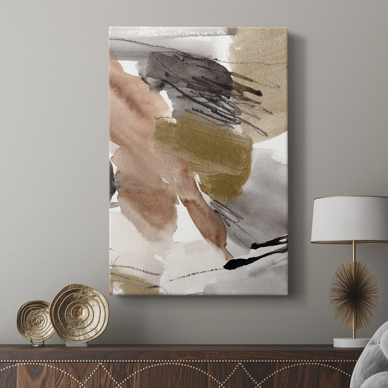 Or antique II - galerie Cavas sur mesure, H 27 po x l 18 po