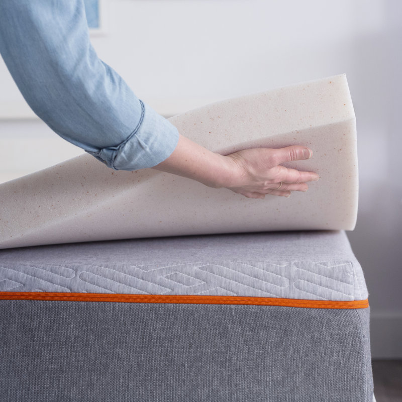 Craft & Trade Craft & Trade CopperGel Cooling, Pressure-Relieving Memory Foam Mattress Topper, 3 Inch