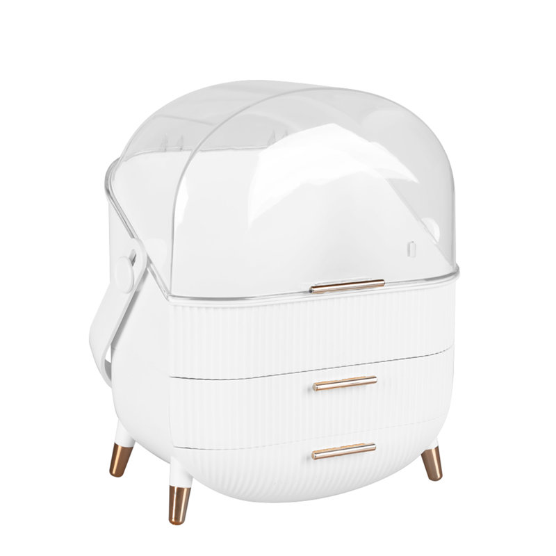 Balmir Polystyrene Makeup Organiser, White