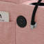 Canapé inclinable simple avec dossier réglable manuellement, port de charge USB sur le côté de l'accoudoir, support pour téléphone inclus, rangement caché pour l'accoudoir et repose-pieds de rangement assorti - rose-608881412