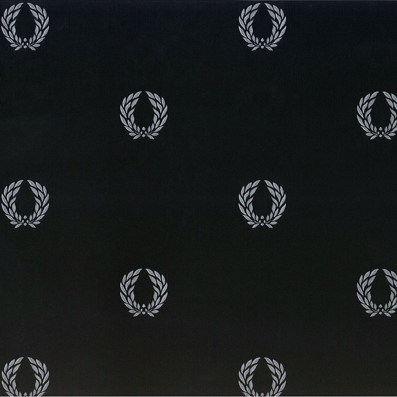 Rouleau de papier peint l 32,7 pi x p 20,5 po Bradyn, Noir / argent métallique