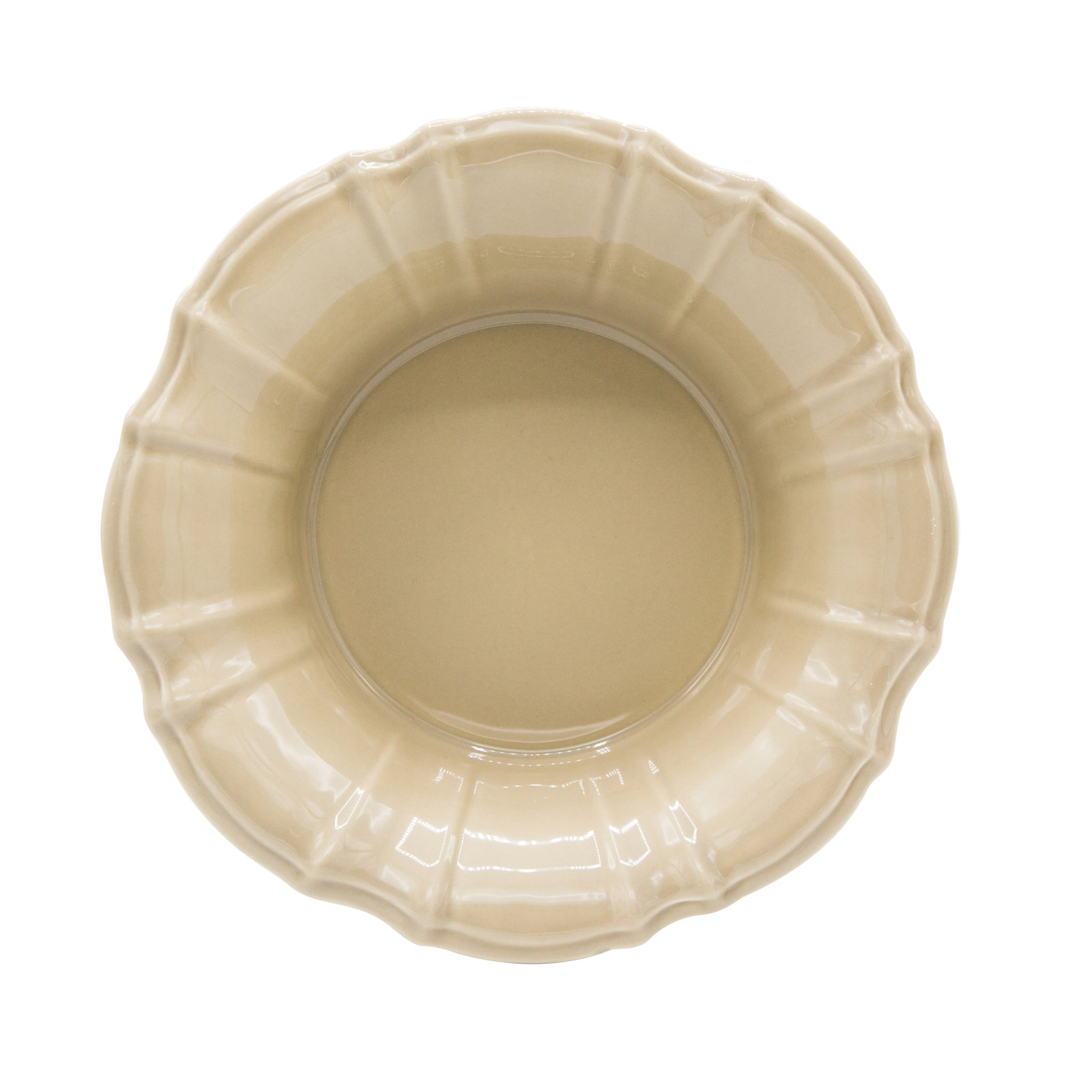 Chloe Pasta Bowl, Taupe, 9.84"