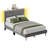Samiha Upholstered Platform Bed with LED Lighting Headboard-979535343-978940312