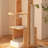 Multi-Functional Solid Wood Cat Tree