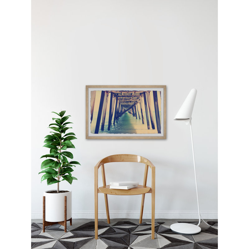Pier Pillars 1 Piece Single Picture Frame Painting, 20 cm H x 30 cm W