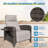 Dasai Wicker Outdoor Recliner Chair with Table-360500280-371000688