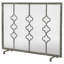 Quatrefoil Iron Fireplace Screen-63681786