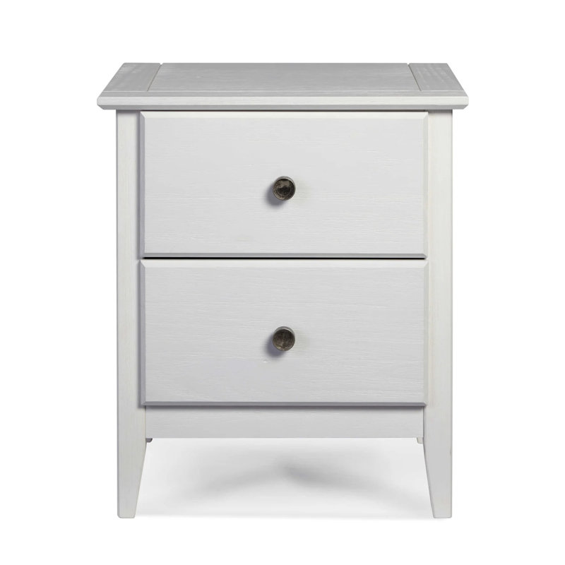 Greenport 2-Drawer Nightstand Set (2-Piece), White