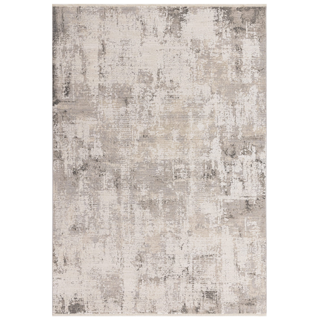 Kelim-Teppich Olite in Cremefarben/Beige