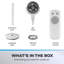 Daewoo 10 Pedestal Air Circulator Fan 3-Speed 3D Oscillation Remote 35 W Timer