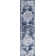 Pruden Ornate Medallion Modern Navy/Ivory Rug