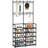 5 - Tier Entryway Coat and Shoe Rack Bench with 8 Hooks-1497915442