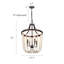 Lustre tambour 4 lumières Hallsboro