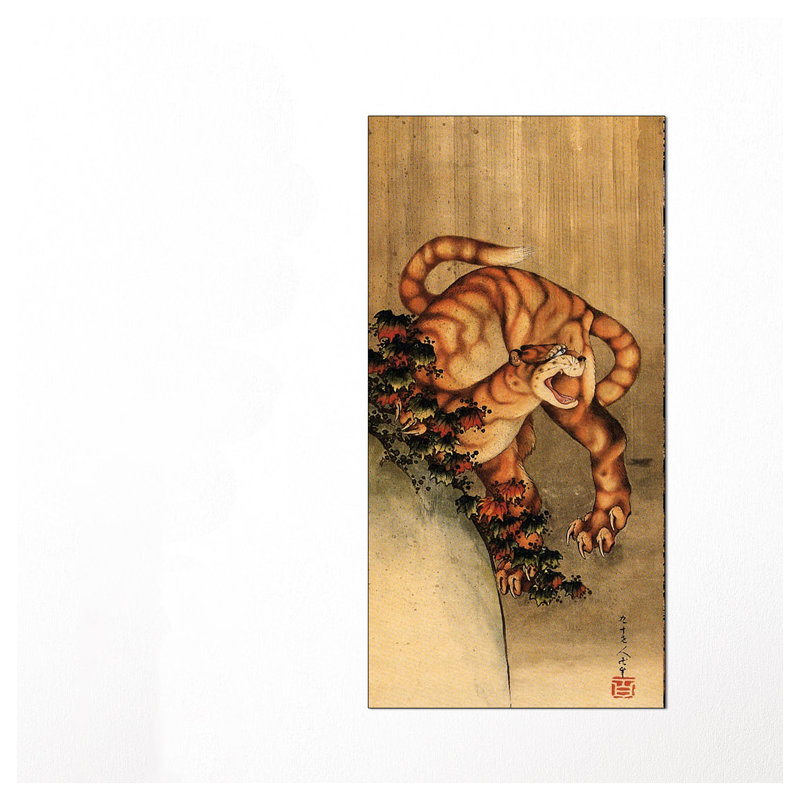 Hokusai - Wrapped Canvas Painting, 100cm H x 50cm W x 1.8cm D
