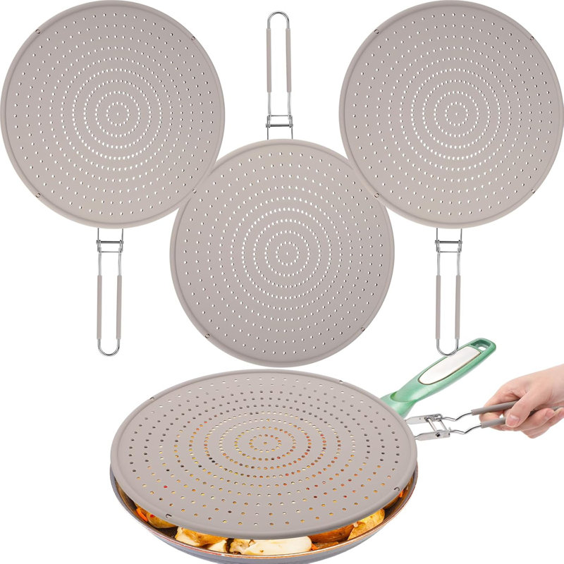 3 éclaboussures en silicone pour pare-éclaboussures d'huile anti-éclaboussures