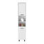 Armoire garde-manger Almada, trois tablettes intérieures, finition blanche-871658847