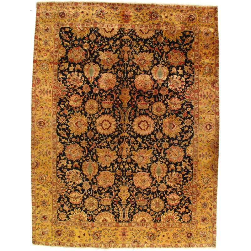 Wibbo Hand Woven Cotton and Wool Oriental Area Rug