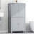 Elegant Bathroom Floor Storage Cabinet, Bathroom Storage Unit, Freestanding Cabinet with 4 Doors, Adjustable Shelves, Adaptable Shelves-1861364436