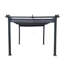 Pergola escamotable d'extérieur avec auvent pour parasol